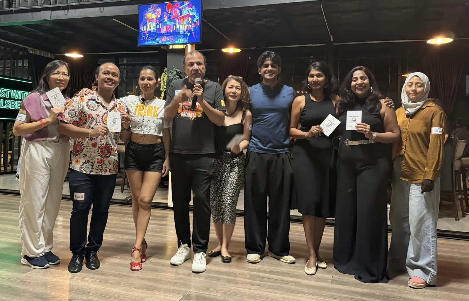 Social Dance for Beginners graduation cohort