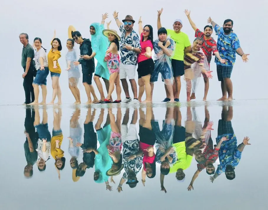KLSS community at Sky Mirror, Kuala Selangor